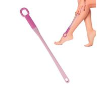 Toe Cleaning Brush - Long Handle Silicone Foot Scrubber | Between Toe Bristle Brush, Easy Reach Car Tool For Shower, Elderly, Person