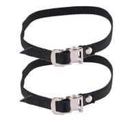 Toe Clip Straps - Non-slip Durable Adjustable Foot Pedal Straps Nylon Secure Grip Cycling Wear-resistant Bicycle Pedal Tie Down Straps | Ideal for Spin Trainer for Stationary Road