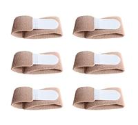 Toe Correction Tape, 6pcs Hammer Toe Correctors, Hammer Toe Protector Toe Separator, Toe Correction Bandages to Correct Hammer Toes and Overlapping Toes Tumotsit