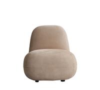 Toe Flat Armchair Nubuck