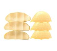 Toe Insert Pads - 3 Pairs Soft, Comfortable Shoe Filler, Durable PU Foam with Non-Slip Breathable Material | Ideal Foot Spacers for Ballet Dance Athletic Flats Heels Stilettos Boots Men Women