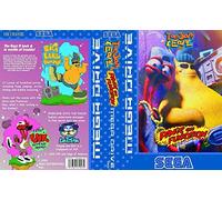 Toe Jam And Earl 2 Mega Drive Replacement Case + Box Art Work Cover Only