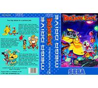 Toe Jam And Earl Mega Drive Replacement Case + Box Art Work Cover Only
