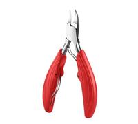 Toe Nail Clippers Cutter Ingrown Toenail Tool Professional Thick Nails Dirt Remover Super Sharp Curved Blade Nail Tool,1PCS,RED