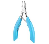Toe Nail Clippers Cutter Ingrown Toenail Tool Professional Thick Nails Dirt Remover Super Sharp Curved Blade Nail Tool,Blue