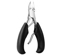 Toe Nail Clippers Cutter Ingrown Toenail Tool Professional Thick Nails Dirt Remover Super Sharp Curved Blade Nail Tool,B,Black
