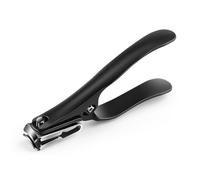 Toe Nail Clippers for Thick Nails - 360° Rotating Long Handle Toenail Clippers for Elderly, Ergonomic Strong Heavy Duty Large Nail Trimmer with Wide Jaw Opening for Seniors Men Disabled - Black
