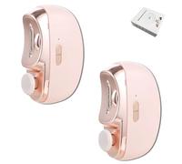 Toe Nail Grinder for Thick Toenails,2025 Upgraded Electric Nail Clipper,Easy Nail Clippers for Seniors,Automatic Fingernail Grinder,USB Rechargeable Baby,Kids,Adults,Seniors(Pink+Pink)