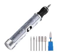 Toe Nail Grinder Kit, Electric Nail File with 7 Drills, N-ail Grinder Manicure, 4 Speeds N-ail Grin-der for Thick Toenails, Toenail Sander for Thick Na-ils Cordless