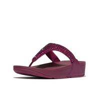 Toe post sandals for women FitFlop Lulu Maxi-Crystal Rouge 40