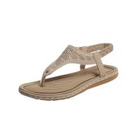 Toe Post Sandals Women UK Clearance,Ladies Open Toe Hollow Out Flip Flops Low Heels Comfy Sandals Summer Roman Beach Casual Thongs Orthopedic Slippers Slides Outdoor Non Slip Washable Shoes 3.5-7.5