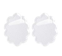 Toe Protection for Flops - Shoe Pads Washable Non-Slip Breathable Transparent Shock Absorbing Support Pads Self Adhesive V