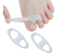 Toe Separator | Silicone Hammer Toe Straightener - Soft Straightener for Big Toes, Comfortable Orthopedic Toe Separators for Overlapping Toes, Hammer Toes and Correct Toes