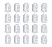 Toe Silicone Protector - Soft Little Guard, Breathable Clear Shield | Foot Care Cushion, Flexible Gel Compression Sleeve for High Heel Wearers Sports Training Standing Work Comfort