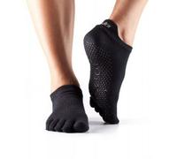 Toe Socks Fitness Mad Black 6-8