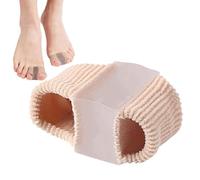 Toe spacers, 2 ring cushion for overlapping toes, gel toe separators for the first two toes, big toe and second toe spacer suitable for