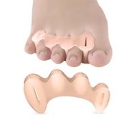 Toe Spacers, Soft Gel Toe Spacers to Correct Toes Toe Separator for Overlapping Toes Toe Corrector Toe straighteners for Bent Toes Toe Straightener for Men and Women