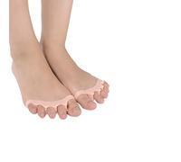 Toe Straightener,Toe Separators for Overlapping Toes,Gel Silicone Straightener Corrector,Spreader Spacers Hallux Valgus and Crooked Toes