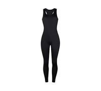 TOEECY Women's Jumpsuit Unitard Sexy Bodycon Sleeveless One Piece Backless Sports Romper Playsuit High Waist All in One for Gym Wear Workout Casual Yoga (Black,M)