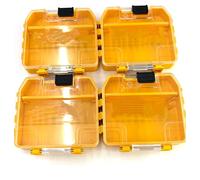 Toefficy DT70800 Small Parts Storage Case, Yellow, Pack of 4 New Replacement part Compatible with DEWALT