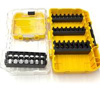 Toefficy DT70801-QZ Bits Storage Case Organizer Tool Box With bit holder New Replacement part for Dewalt