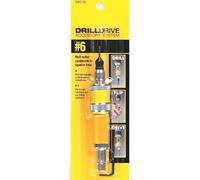 Toefficy DW2700#6 Drill Drive Set Drill Flip Drive Complete Unit 2in1 Wood Drill Bit 6mm New Replacement Part Compatible with DEWALT