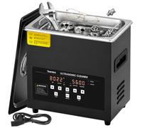 Toemics 2L 3L 6L 10L Digital Ultrasonic Cleaner with Degas and Gentle Mode, Professional Ultrasound Cleaning Machine with Heater & Timer, for Cleaning Jewelry Glasses Denture Lab Utensils Metal Parts