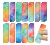 TOEMUR 36 Pieces Calm Strips Anxiety Sensory Stickers with 2 Textured Stickers - Desk Fidget and Calming Strips for Adults & Kids - Sensory Items - Anxiety Relief Sensory Strips