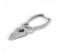 Toenail Clipper Cantilever Surgical Grade German Stainless Steel by Razor Edge, Heavy Duty Thick Toe Nail Cutter Professional Quality