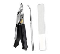 Toenail Clipper | Stainless Steel Angled Curved Nail Clippers - Nail Scissors For Adults Hands And Feet | For Seniors Adults Women Men Travel Daily Use