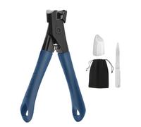 Toenail Clippers - 41g Stainless Steel Cutter, Anti Splash Catcher, Ergonomic PP Grip, Wide Opening Trimmer | Heavy Duty Pedicure Manicure Foot Care Grooming Tools for Seniors Men Thick