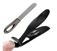Toenail Clippers for Seniors, Oblique Head Nail Clippers, Toenail Clippers for Thick Nails with Wide Jaw Opening, High-Quality Steel Nail Trimmer, Nail Clippers with Collection Container for Men