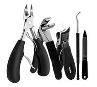 Toenail Clippers for Seniors Thick Toenails, Upgrade Angled Head Large Toe Nail Clippers for Men, Heavy Duty Sharp Ingrown Toenail Clipper Cutter with Long Handle