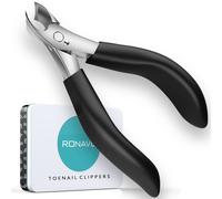 Toenail Clippers for Thick Nails for Seniors - Heavy Duty Toe Nail Clippers with Large Handle for Men & Elderly & Inflexible Joints Professional Nail