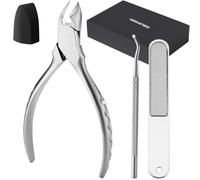 Toenail Clippers for Thick Nails for Seniors | Podiatrist Surgical-Grade Steel | Sharp Curved Blade & Non-Slip Handle | Toenail Clippers for Ingrown&Thick Toenails alicates para uñas de pies