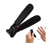 Toenail Clippers, Robust Fingernail Clippers with Collection Container and Long Handle, Robust Stainless Steel Sheure for Manicure and Pedicure Toenail Care for Seniors Men Women Adults