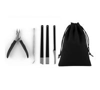Toenail Clippers Sharp, Ingrown Toenail Clippers, Nail Scissors, Black Nail Clipper Kit, Heavy Duty Nail Scissors, Suitable for Elderly Men and Women and Podiatrists