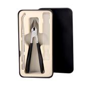 Toenail Clippers - Stainless Steel Toenail Trimmer, Portable Anti-Splatter Non-Slip Wide for Home and Professional Use for the Whole Family