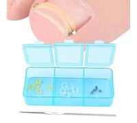 Toenail Correction Strips, Safe and Rust-Resistant Tool for Weight Relief, Tool Set for Ingrown Toenails, for Women to Relieve Discomfort on the Feet