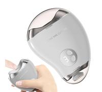 Toenail Cutter - Double Head Nail Sharpener, Electric Trimmer | Safe Design Shaped Handle 3 Speed, Ideal for Adults and Hard Kids Nail Care