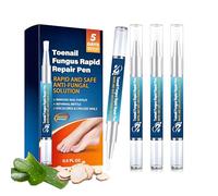Toenail Fungus Rapid Pen for Brittle Discoloured Cracked Nails - Extra Strong Plant-Based Anti-Fungal Solution with Fine Tip Applicator Improves Nail Appearance Helps Fungus Recurrence 0.4 FL OZ (4
