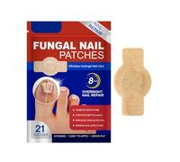 Toenail Fungus Treatment Extra Strength Nighttime Renewal Fungal Nail Patches, Overnight Repair for Nail Fungus Damage, 8-Hour Treatment Restores Healthy Appearance (1Bag/21Pcs)