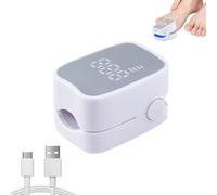 Toenail Fungus Treatment Kit - Ingrown Toenail Relief & Nail Strengthener with Infrared and Blue Light Therapy, Home Nail Salon Solution