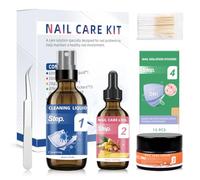 Toenail Fungus Treatment, Powerful Nail Fungus Treatment, Nail Repair & Growth Therapy, Thick Toenail Softener, Even for Ingrown Toenails Ultra-Effective Treatment Kit - Complete 4-Step System