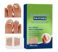 Toenail Patches - Nail Patches | Nail Repair Patche | Toenail Patch | Toe Nails Patche | 32PCs Overnight Repair | Foot Care Ingrown Professional Pedicure Breathable Crack Discoloration