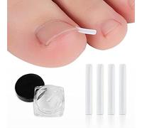 Toenail Straightener Strip, Ingrown Toenail Correction Strip Brace Kit Corrector Straightener for Foot Care Tool 50PCS, Correction Strips Brace Kit