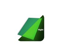 TOEPODO 2 Pack 1/8 Fluorescent Neon Cast Acrylic Sheets, Glow in Dark Fluorescent Neon Plexiglass Sheet Panels for Laser Cutting Neon Sign Craft Art Design Festival Decor (8 X 12 Inch, Green)