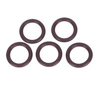 Toeponeer 5PCS AS-050 Imported Brown FKM90 Diving Cylinder O Sealing Ring Replacement Maintenance Accessory (12.37 * 2.62)