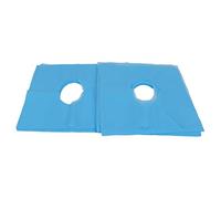 Toeponeer, for Professional Spa Facial Bed, Disposable Face Rest Cover, Comfortable Breathable Skin Friendly, Hygienic Odorless, High Absorbency, Pre-Cut Hole Design (Blue)