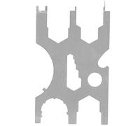 Toeponeer Stainless Steel Underwater Multifunction Tool Diving Regulator Kit Credit Card Screwdriver Set Scuba Equipment Repairing Tool